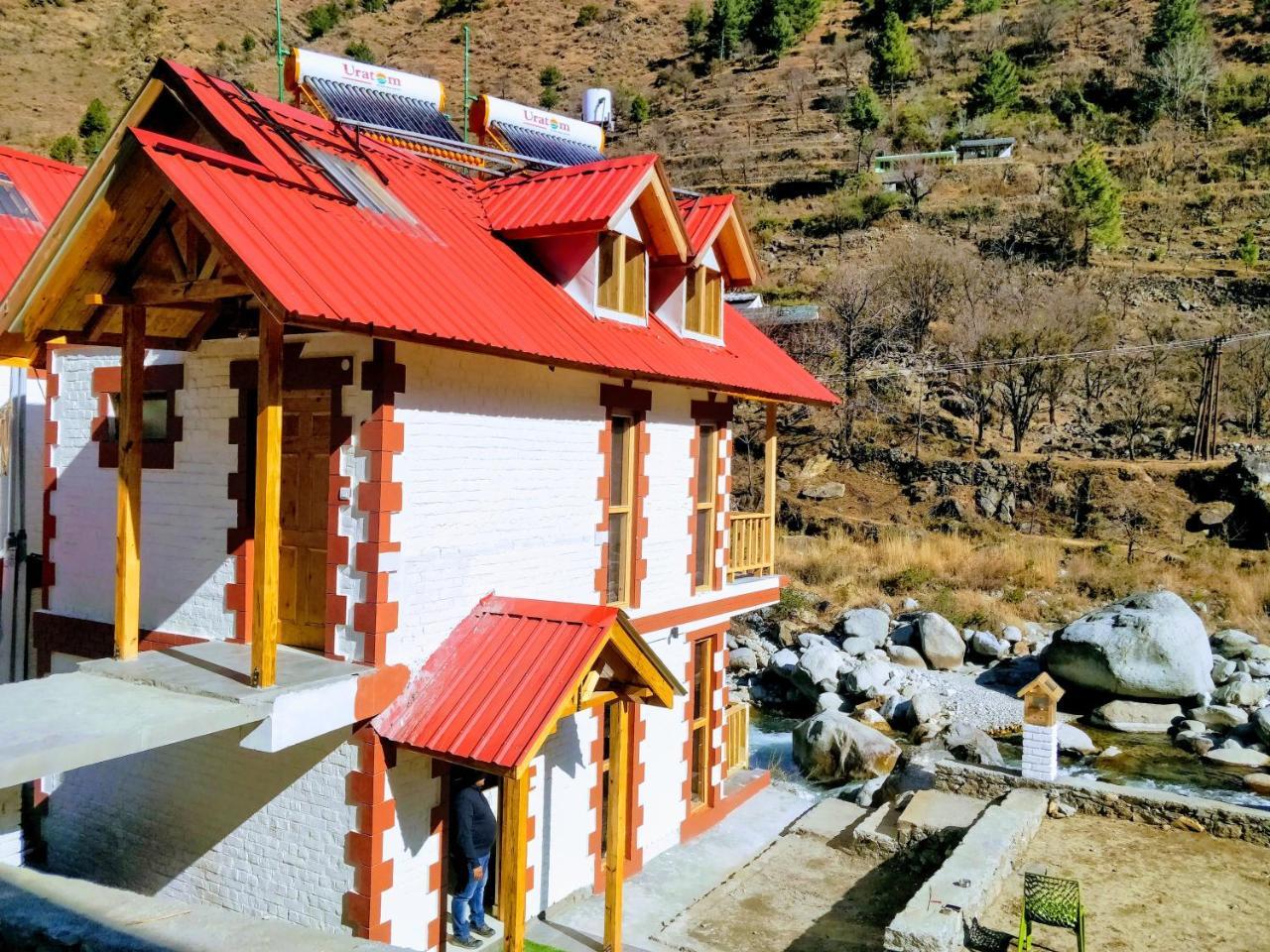Offbeat Abodes - Tirthan Valley Banjar Ngoại thất bức ảnh
